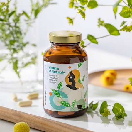 Health Labs Care Vitamin C Natural+ kapsułki na wzmocnienie odporności