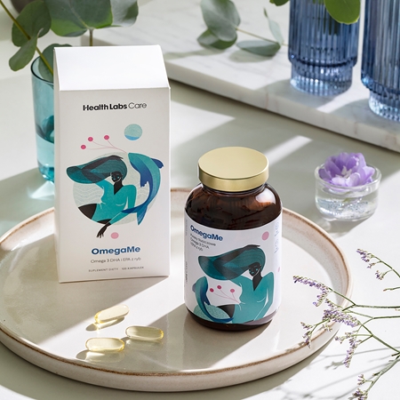 Health Labs Care OmegaMe kapsułki do prawidłowego funkcjonowania serca i mózgu