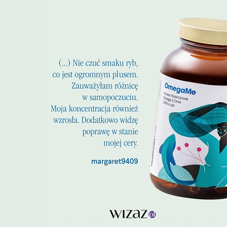 Health Labs Care OmegaMe kapsułki do prawidłowego funkcjonowania serca i mózgu
