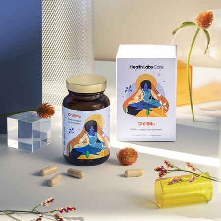 Health Labs Care ChillMe kapsułki dla złagodzenia stresu i komfortu psychicznego