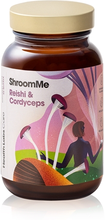 Health Labs Care ShroomMe Reishi & Cordyceps proszek na wsparcie układu odpornościowego