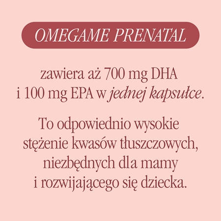 Health Labs Care OmegaMe Prenatal kapsułki do prawidłowego funkcjonowania serca i mózgu