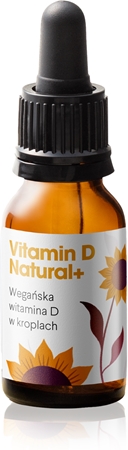 Health Labs Care Vitamin D Natural+ krople dla prawidłowego funkcjonowania układu odpornościowego, stanu kości i pracy mięśni