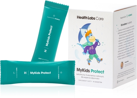 Health Labs Care MyKids Protect proszek do sporządzania roztworu doustnego na wsparcie układu odpornościowego