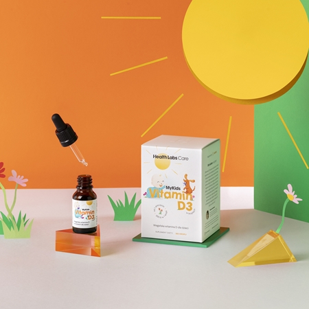 Health Labs Care MyKids Vitamin D3 krople na wzmocnienie odporności
