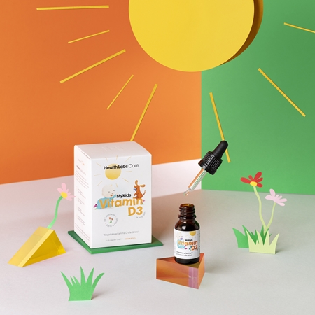 Health Labs Care MyKids Vitamin D3 krople na wzmocnienie odporności