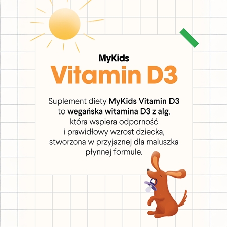 Health Labs Care MyKids Vitamin D3 krople na wzmocnienie odporności
