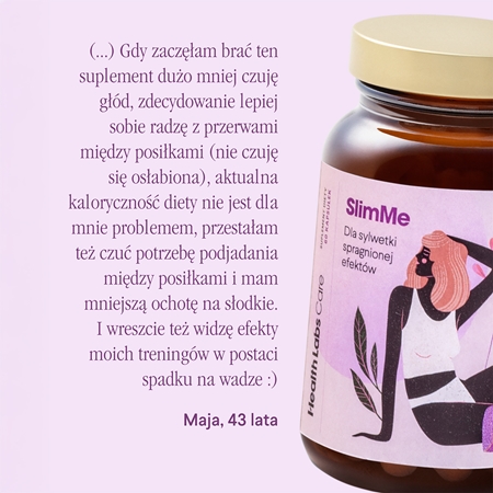 Health Labs Care SlimMe kapsułki do wspomagania odchudzania