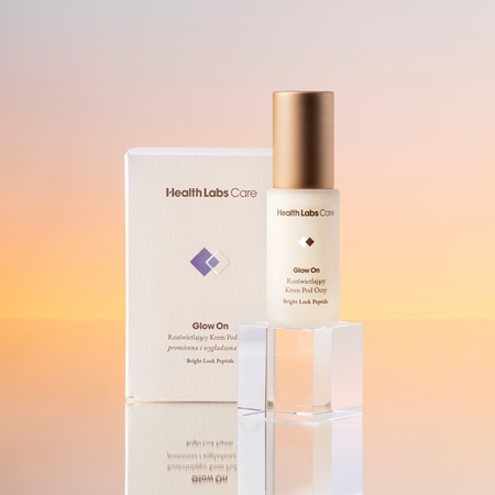 Health Labs Care Glow On Rozświetlający krem pod oczy rozjaśniający krem pod oczy