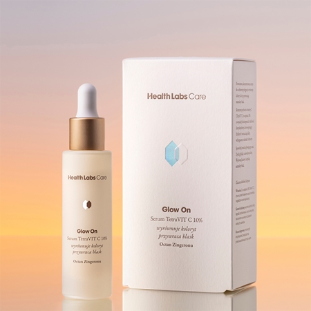 Health Labs Care Glow On TetraVit C 10% Serum Facial Serum with vitamin C