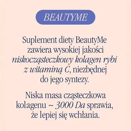 Health Labs Care BeautyMe kolagen morski z witaminą C