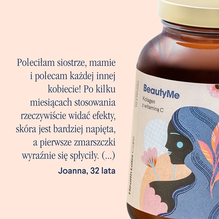 Health Labs Care BeautyMe kolagen morski z witaminą C