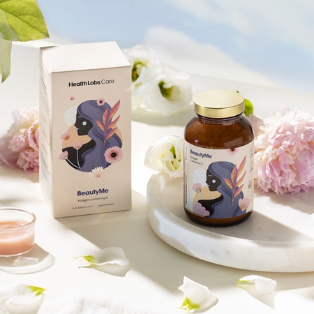 Health Labs Care BeautyMe kolagen morski z witaminą C