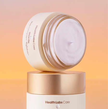 Health Labs Care Glow On máscara facial com efeito <i>lifting </i>e refirmante