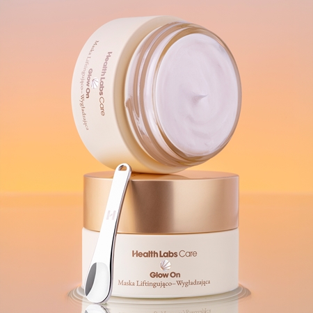 Health Labs Care Glow On máscara facial com efeito <i>lifting </i>e refirmante