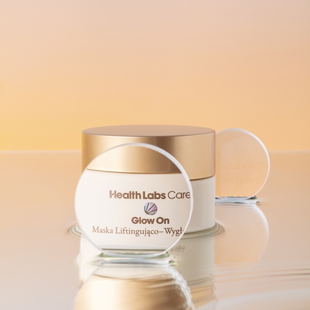 Health Labs Care Glow On máscara facial com efeito <i>lifting </i>e refirmante