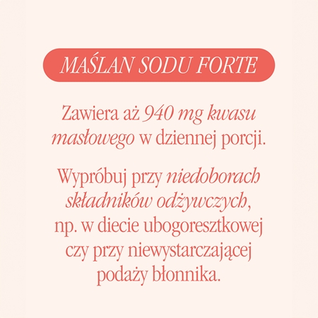 Health Labs Care Maślan Sodu Forte kapsułki do normalizacji fizjologicznych funkcji ścian jelit