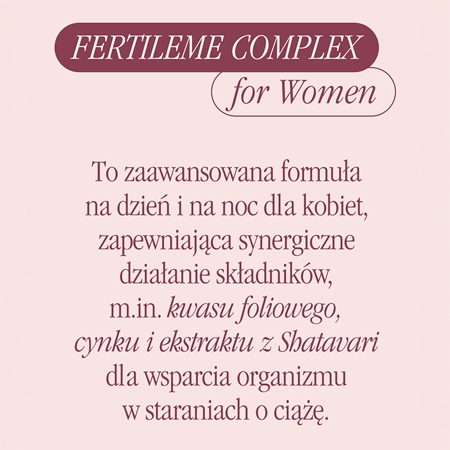 Health Labs Care FertileMe Complex for Women kapsułki dla zwiększenia płodności dla kobiet
