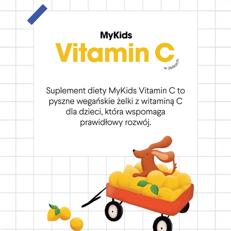Health Labs Care MyKids Vitamin C żelki na wsparcie układu odpornościowego