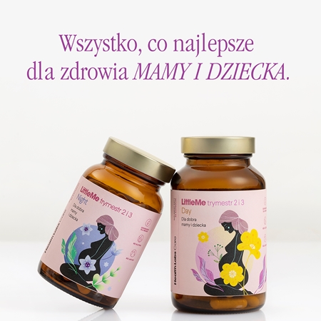 Health Labs Care LittleMe Trymestr 2 i 3 kapsułki dla kobiet w ciąży