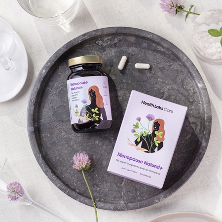Health Labs Care Menopause Natural+ kapsułki do zapewnienia komfortu podczas menopauzy