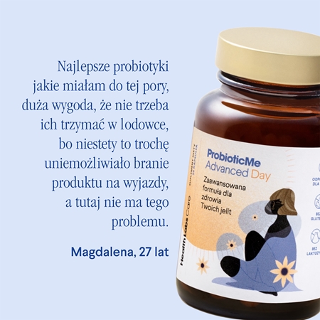 Health Labs Care ProbioticMe Advanced zestaw z probiotykami