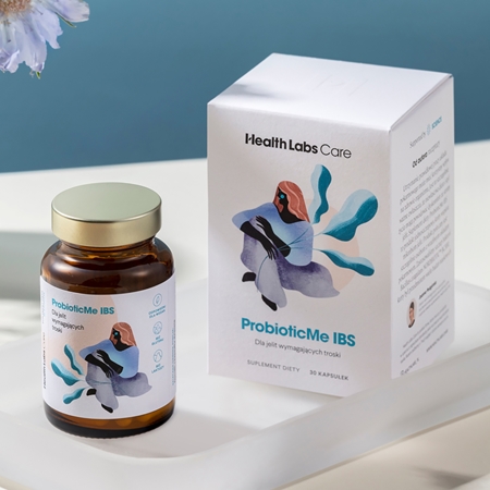 Health Labs Care ProbioticMe IBS probiotyki podczas antybiotykoterapii
