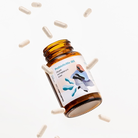 Health Labs Care ProbioticMe IBS probiotyki podczas antybiotykoterapii