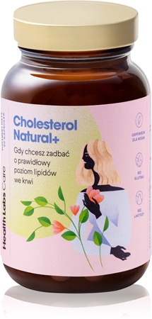 Health Labs Care Cholesterol Natural+ kapsułki do utrzymania prawidłowego poziomu cholesterolu
