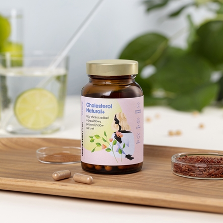 Health Labs Care Cholesterol Natural+ kapsułki do utrzymania prawidłowego poziomu cholesterolu