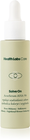 Health Labs Care Solve On sérum com AHA
