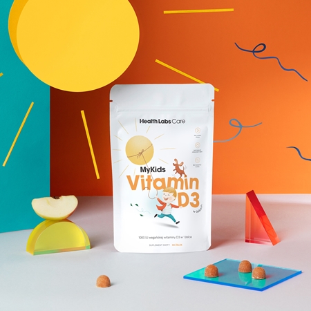 Health Labs Care MyKids Vitamin D3 miękkie kapsułki do żucia z witaminą D