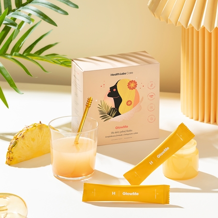Health Labs Care GlowMe napój kolagenowy instant nadający skórze promienny wygląd