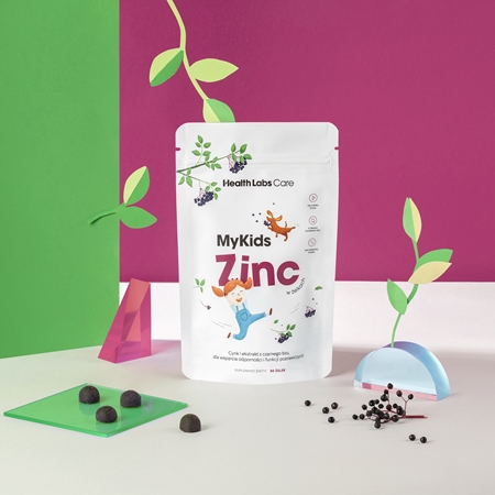 Health Labs Care MyKids Zinc miękkie kapsułki do żucia z cynkiem