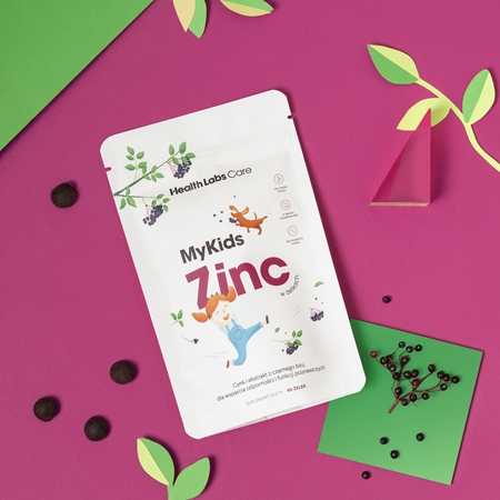 Health Labs Care MyKids Zinc miękkie kapsułki do żucia z cynkiem