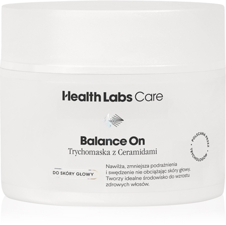 Health Labs Care Balance On odżywczo-nawilżająca maska do włosów z ceramidami