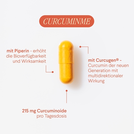 Health Labs Care CurcuminMe Kapseln zur Unterstützung des Immunsystems und der Verdauung