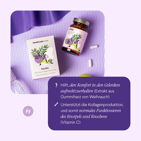 Health Labs Care FlexMe Kapseln zur Unterstützung der Gelenke