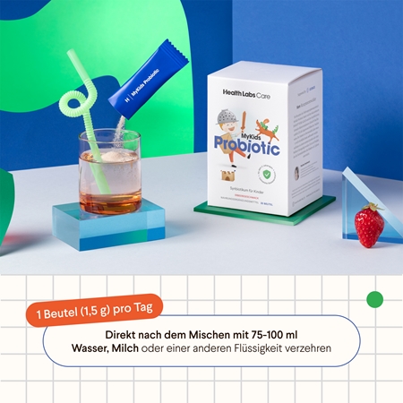 Health Labs Care MyKids Probiotic Sackerl mit Probiotika