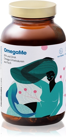Health Labs Care OmegaMe Kapseln für eine normale Herz- und Hirnfunktion