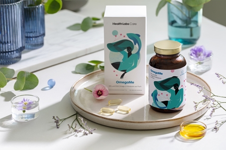 Health Labs Care OmegaMe Kapseln für eine normale Herz- und Hirnfunktion