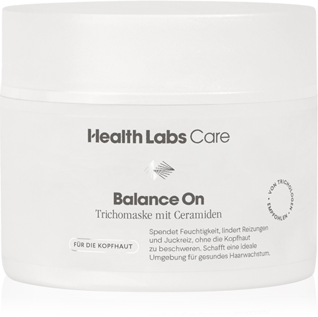 Health Labs Care Balance On nährende und feuchtigkeitsspendende Maske für die Haare mit Ceramiden