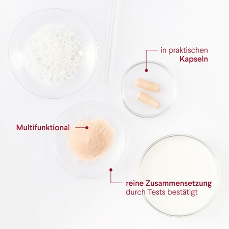 Health Labs Care Lactoferrin Natural+ Kapseln zur Verdauungsförderung