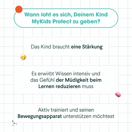 Health Labs Care MyKids Protect Immunsystem-Unterstützung für Kinder – mit schwarzem Holunder, Zink & Lactoferrin