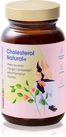 Health Labs Care Cholesterol Natural+ Kapseln zur Aufrechterhaltung eines normalen Cholesterinspiegels