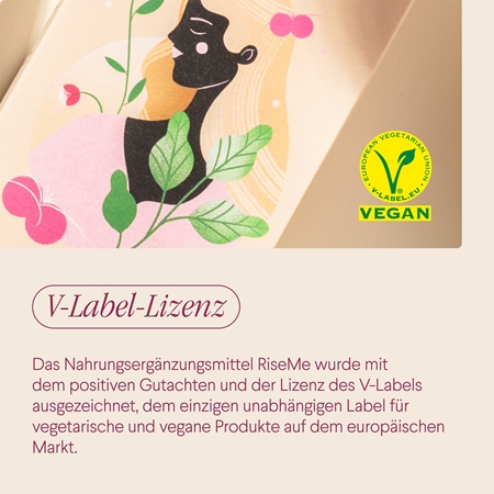 Health Labs Care RiseMe Vegane Omega-3-6-9-Fettsäuren-Komposition mit den Vitaminen A, E und D