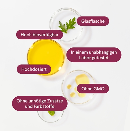 Health Labs Care RiseMe Vegane Omega-3-6-9-Fettsäuren-Komposition mit den Vitaminen A, E und D