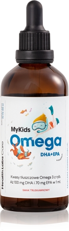 Health Labs Care MyKids Omega krople do prawidłowego funkcjonowania serca i mózgu