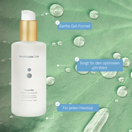 Health Labs Care Pure On Gentle Cleansing Gel sanftes Reinigungsgel für das Gesicht