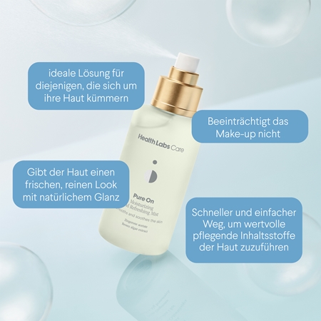 Health Labs Care Pure On Moisturizing and Refreshing Mist hydratisierender Nebel für das Gesicht